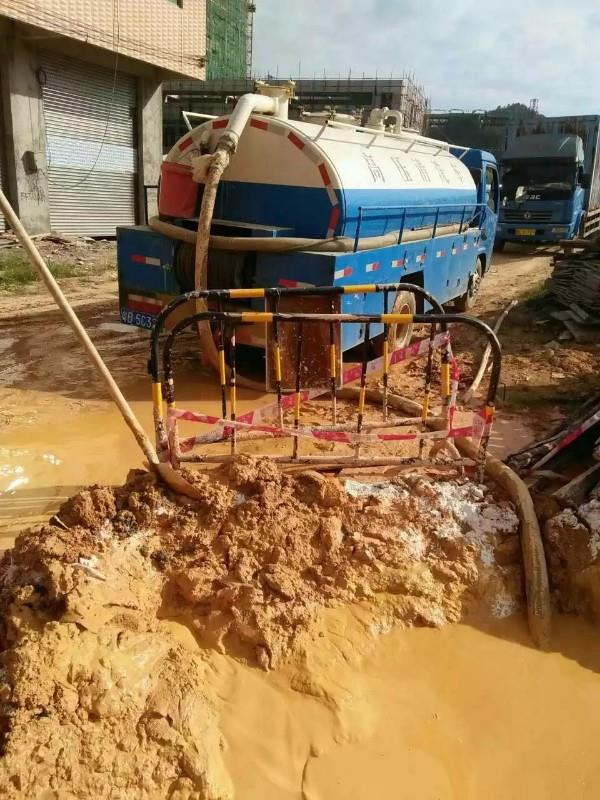 北海街道工地淤泥清淤