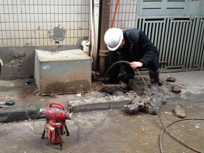 北海街道疏通下水道-洗菜池疏通